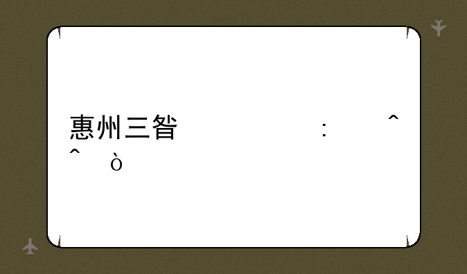 惠州三星建厂时间？