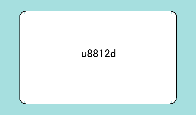 u8812d