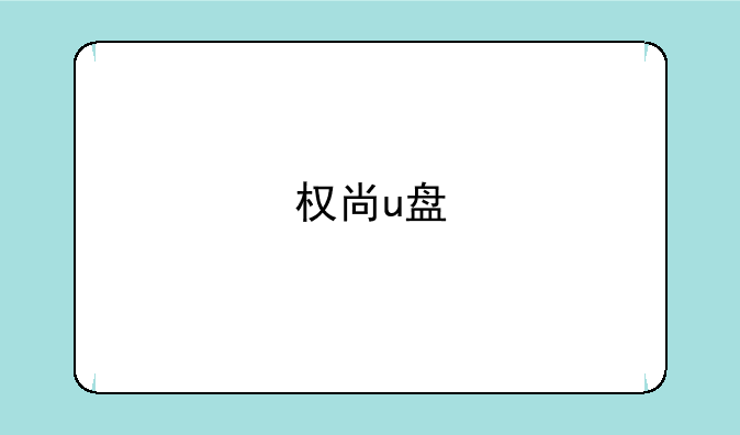 权尚u盘