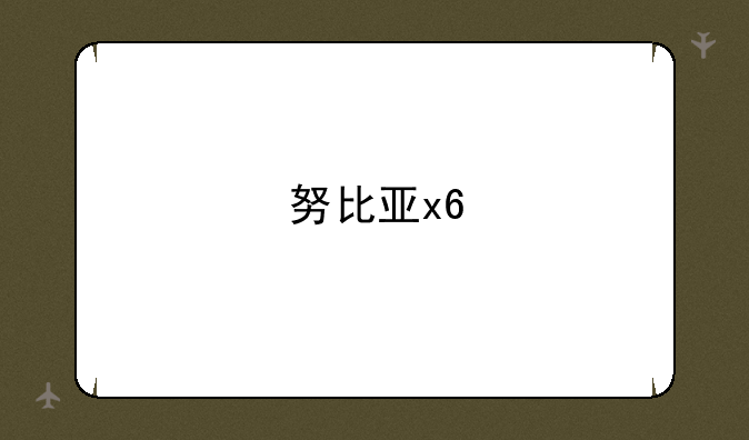 努比亚x6
